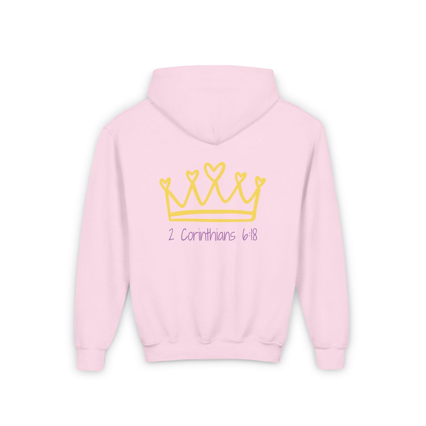 Daughter of the most high King Youth Heavy Blend Hooded Sweatshirt