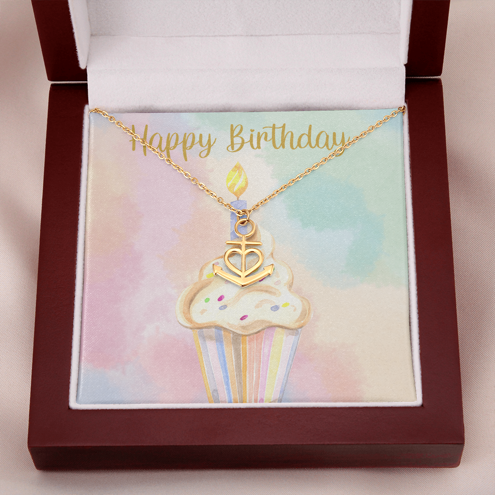 Heart Anchor pendant Necklace