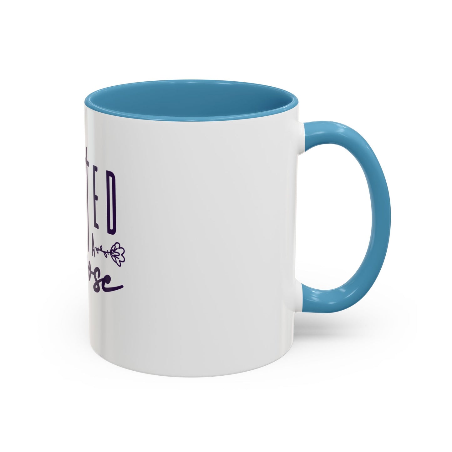Inspirational Accent Coffee Mug - "Created with a Purpose" - 11oz & 15oz Options