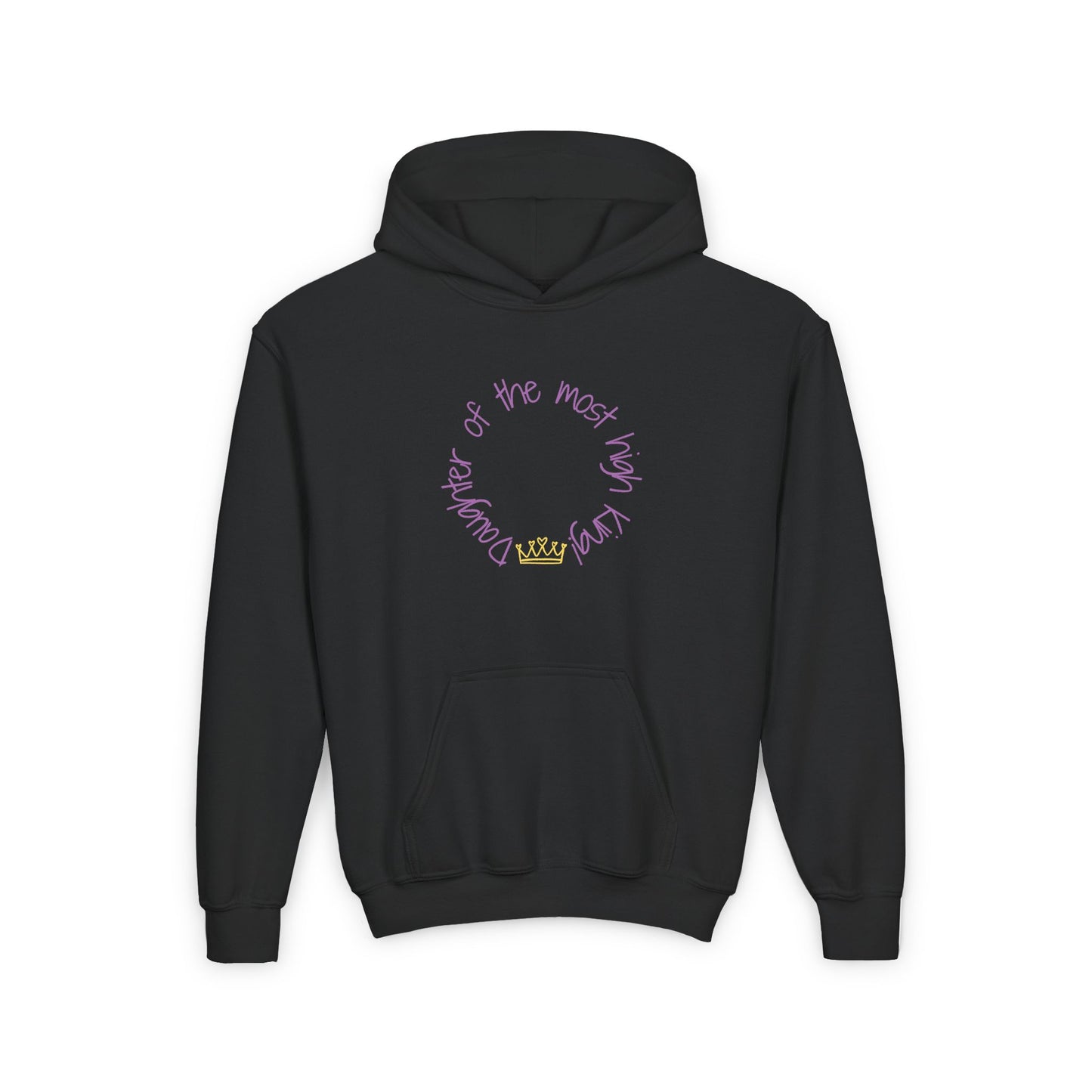 Daughter of the most high King Youth Heavy Blend Hooded Sweatshirt