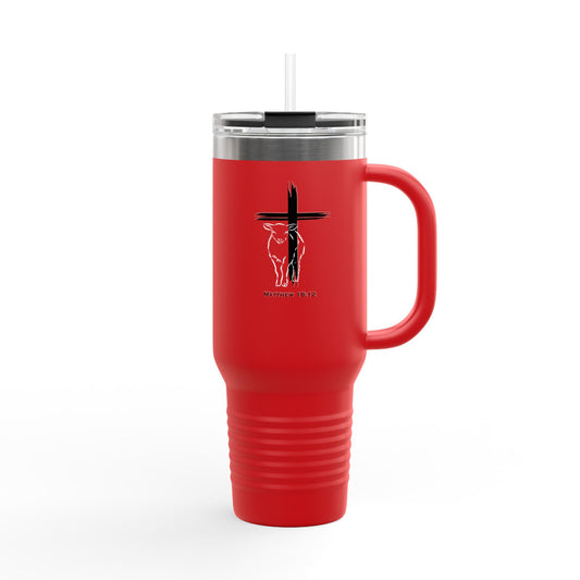 Faith-Inspired 40oz Insulated Travel Mug - Perfect for On-the-Go Hydration