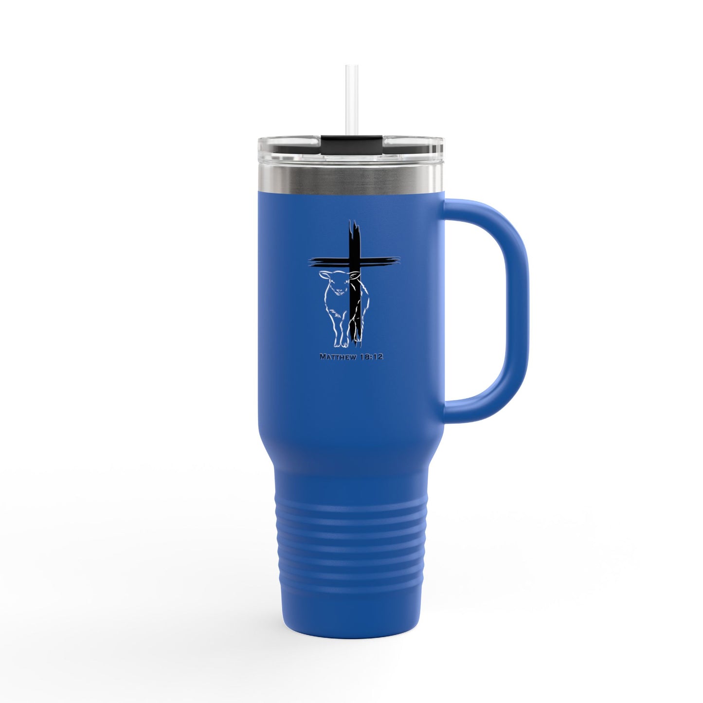 Faith-Inspired 40oz Insulated Travel Mug - Perfect for On-the-Go Hydration