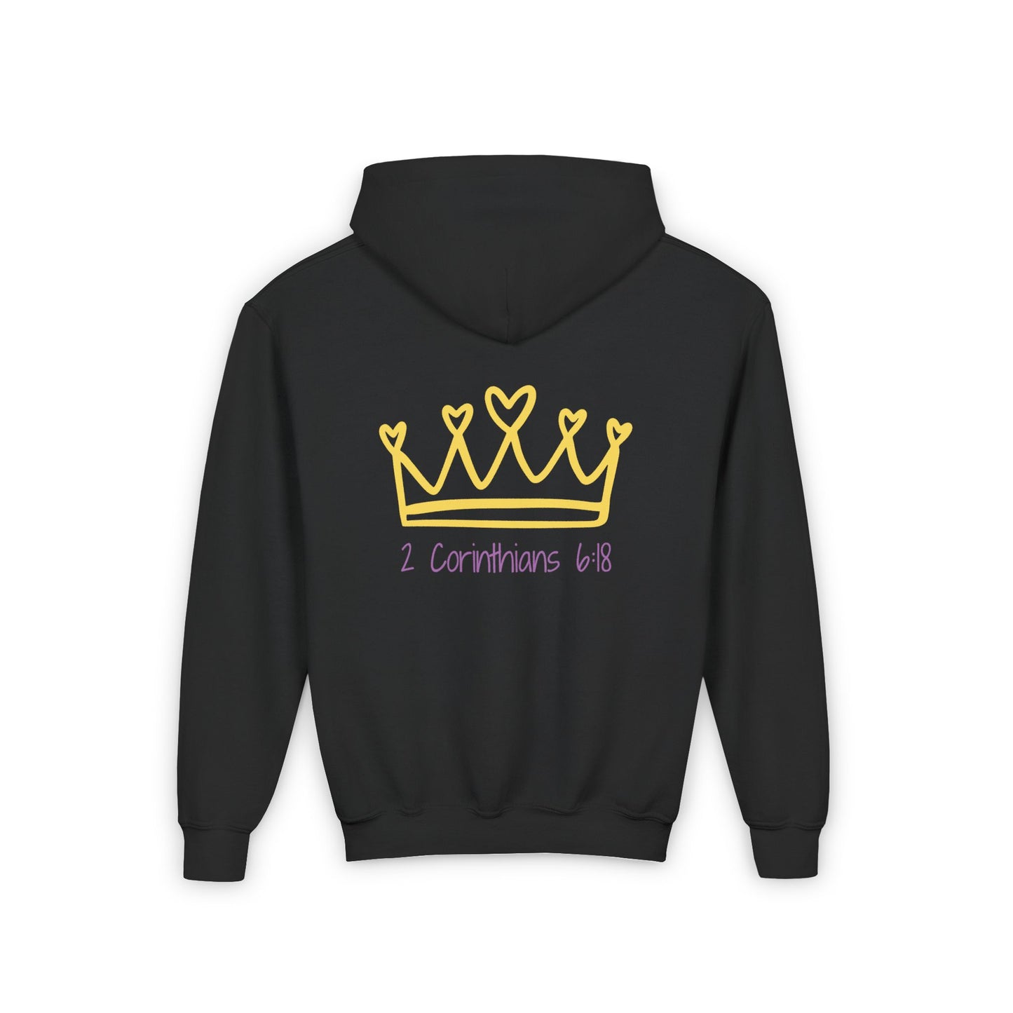 Daughter of the most high King Youth Heavy Blend Hooded Sweatshirt