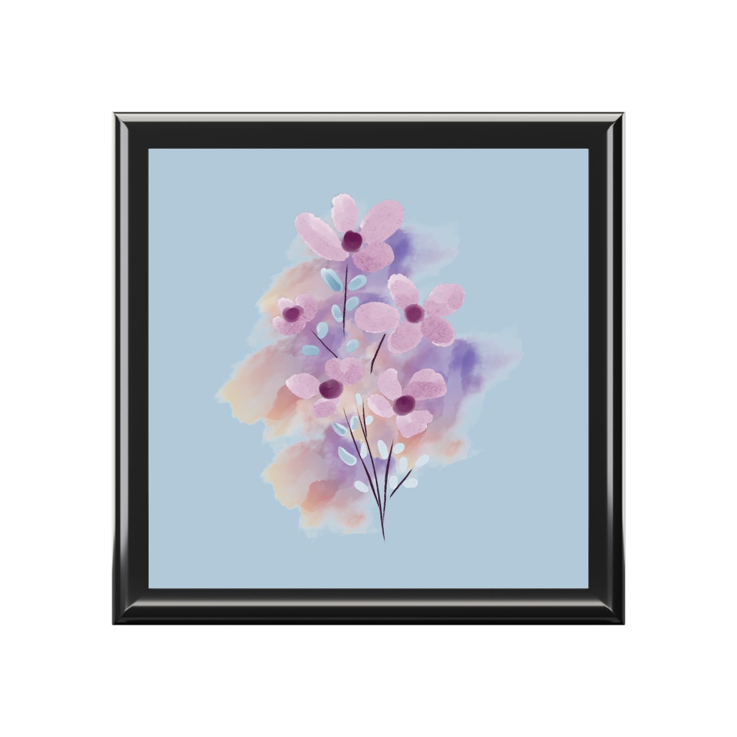 Elegant Floral Jewelry Box - Perfect for Gifts and Special Occasions