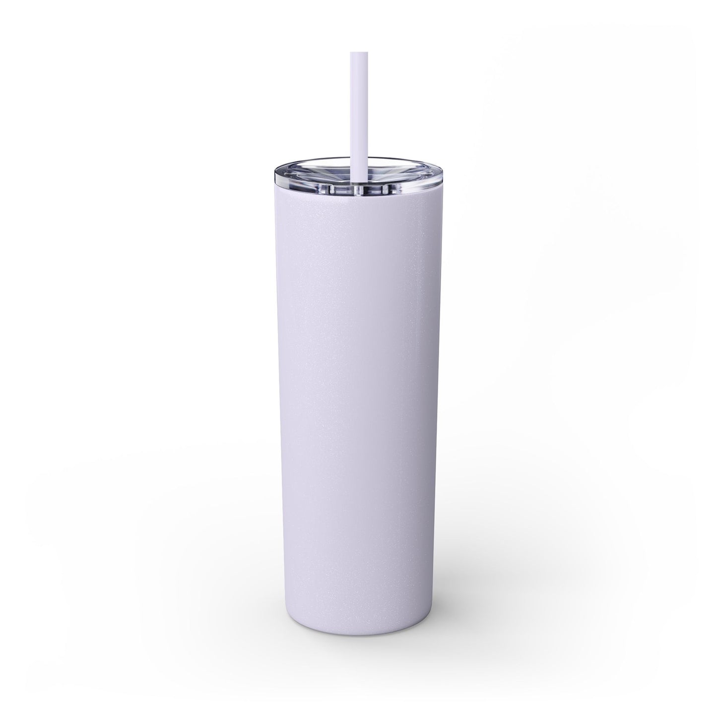 Inspirational Skinny Tumbler with Straw - 20oz, Corinthians Design