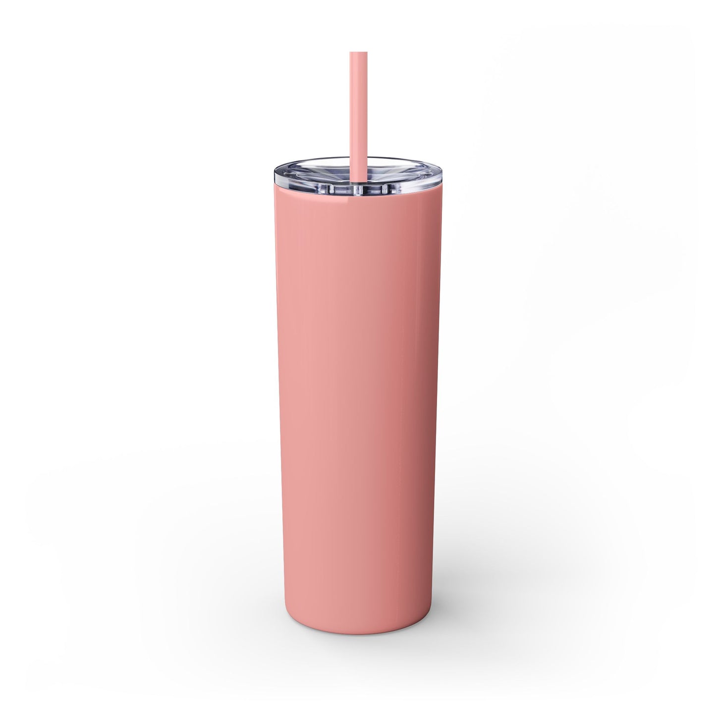 Faith & Floral Skinny Tumbler 20oz with Straw