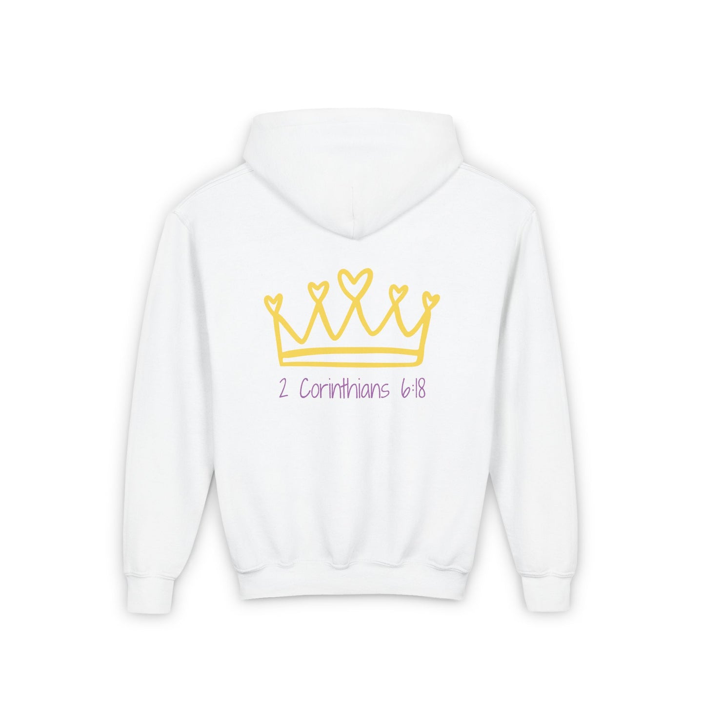 Daughter of the most high King Youth Heavy Blend Hooded Sweatshirt