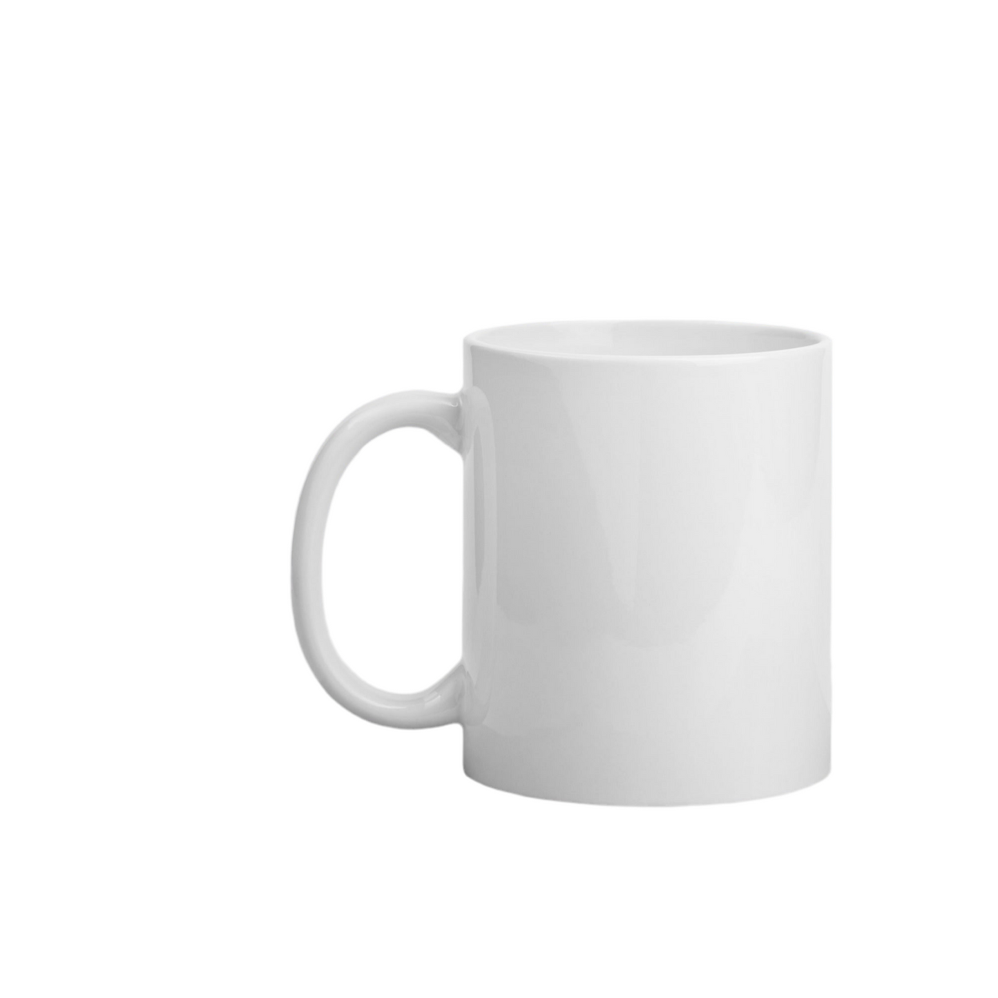 White glossy Hope mug