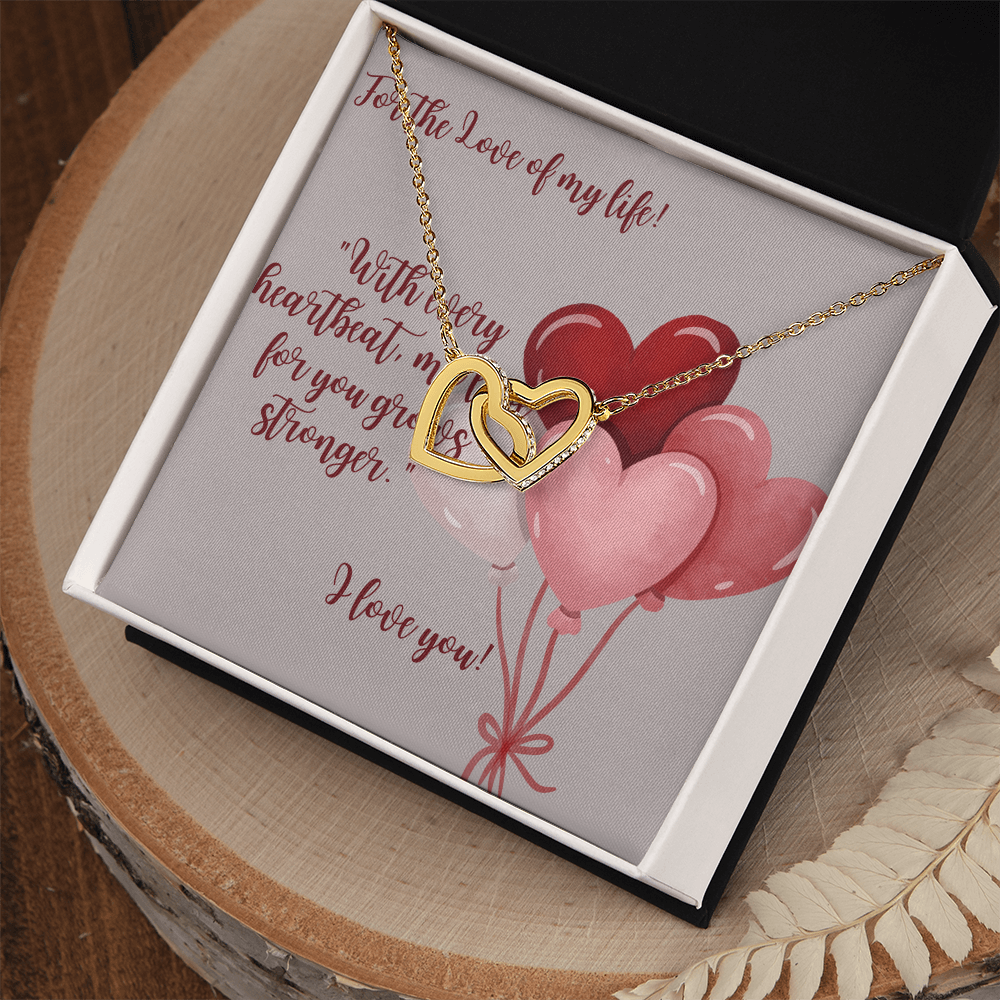 Interlocking Hearts necklace