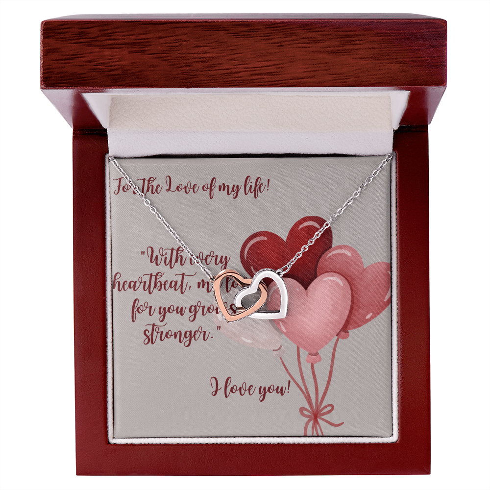 Interlocking Hearts necklace