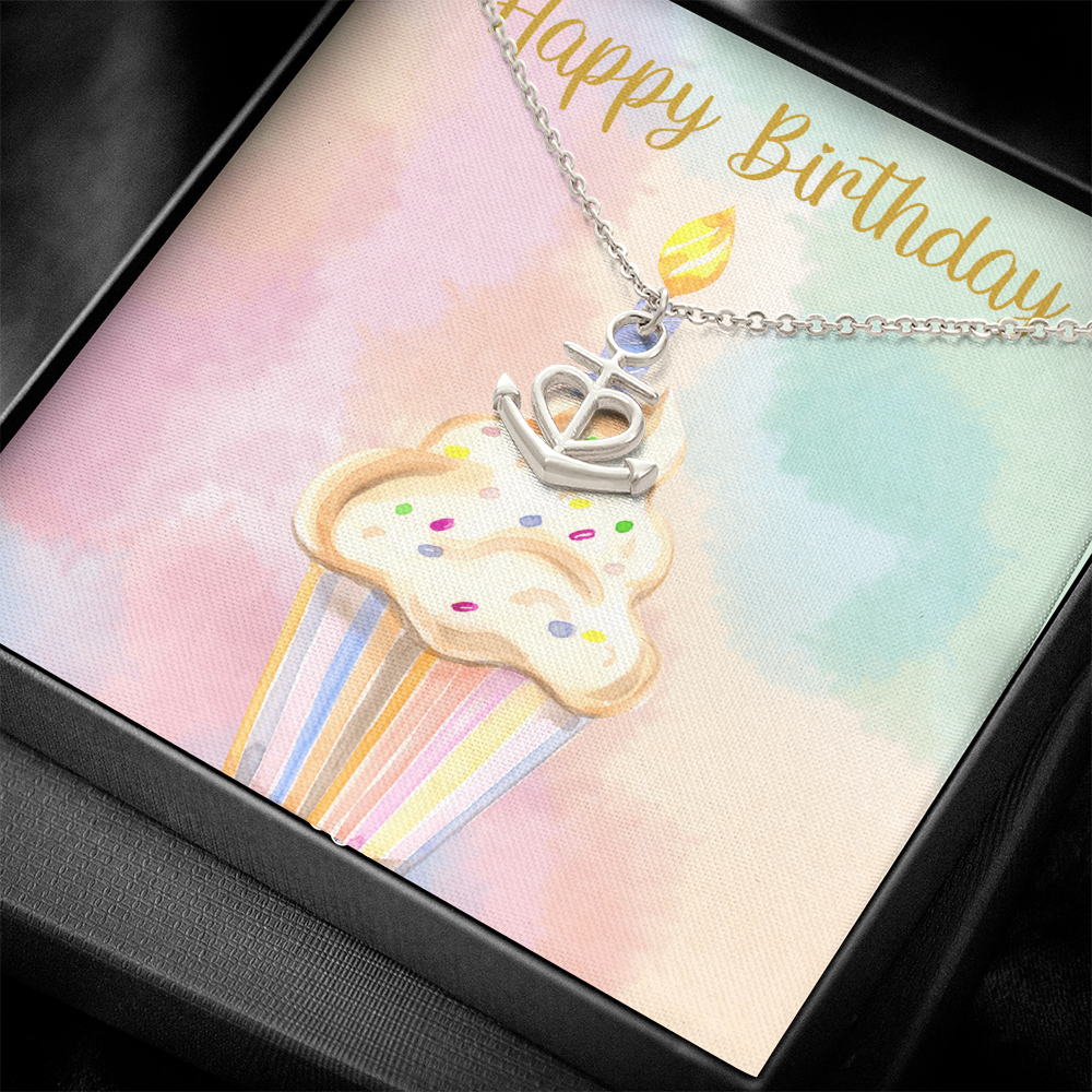 Heart Anchor pendant Necklace