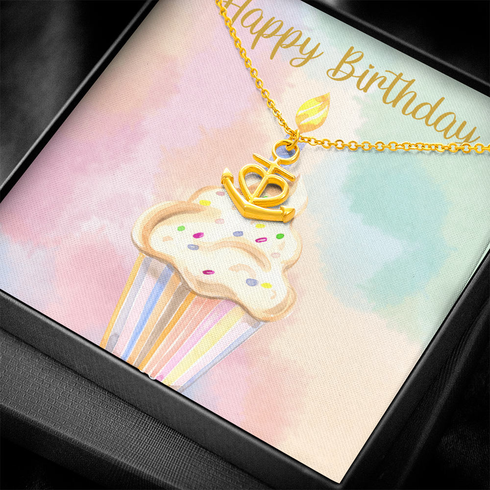 Heart Anchor pendant Necklace